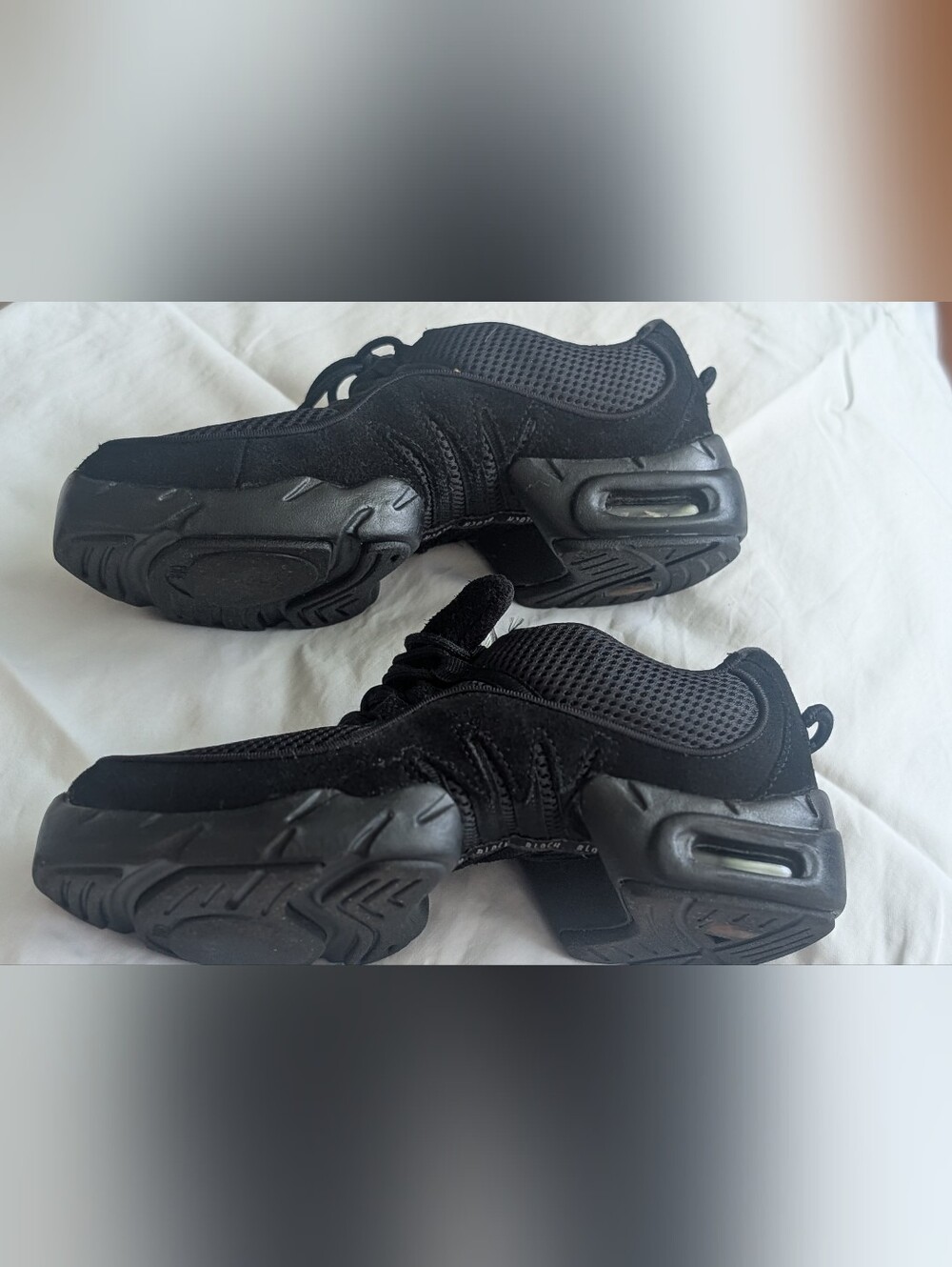 Bloch Women's Boost Mesh Sneakers Dance Shoe Black Size 10.5 Excellent Condition - Picture 7 of 8